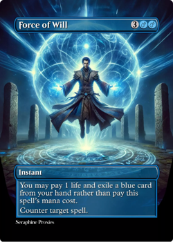 Force of Will - High Quality Altered Art Custom Cards - Image 1