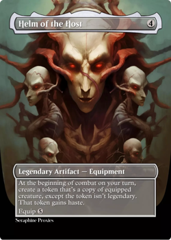 Helm of the Host - High Quality Altered Art Custom Cards - Image 1