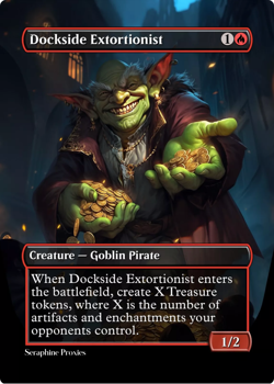 Dockside Extortionist - High Quality Altered Art Custom Cards - Image 1