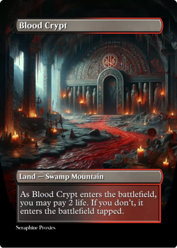 Blood Crypt - High Quality Altered Art Custom Cards - Image 1