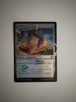 Lightning Greaves (382) Secret Lair Drop Foil - Image 1