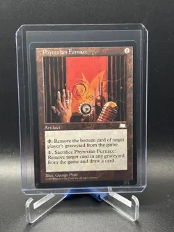MTG Weatherlight Phyrexian Furnace Artifact Uncommon LP - Image 1