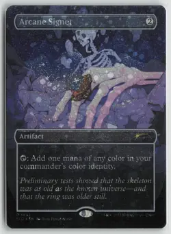 Arcane Signet (1492) (Galaxy Foil) LP Foil 1492 Secret Lair Drop Series MTG - Image 1
