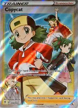 Pokemon | SWSH07: Evolving Skies | Copycat (Full Art) | 200/203 | NM Holo - Image 1