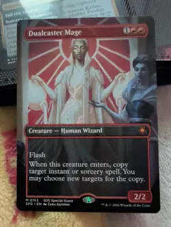 Dualcaster Mage - Borderless~153~NM~(SPG) - Special Guests~MTG - Image 1