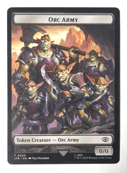 Orc Army 05 Lord of the Rings MTG Magic the Gathering NEAR MINT NM - Image 1