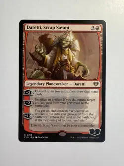 Daretti, Scrap Savant 213 MTG Commander Masters - Image 1