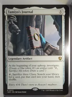 Tamiyo's Journal - R272 - MTG - Innistrad Remastered (INR) - Image 1