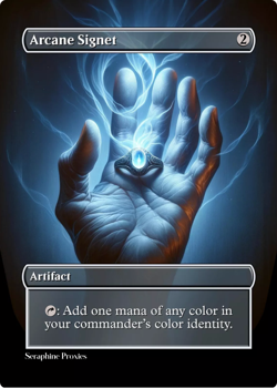 Arcane Signet - High Quality Altered Art Custom Cards - Image 1