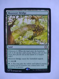 Mosswort Bridge 342 Commander: The Lost Caverns of Ixalan Magic: The Gathering - Image 1