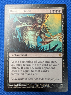 Baneful Omen, Rise of the Eldrazi, Magic The Gathering, MTG - Image 1
