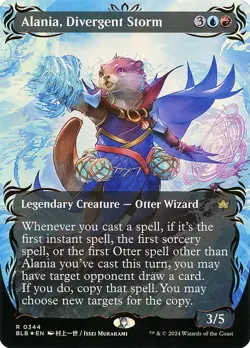 Alania, Divergent Storm - Bloomburrow (Near Mint, Foil) - Image 1