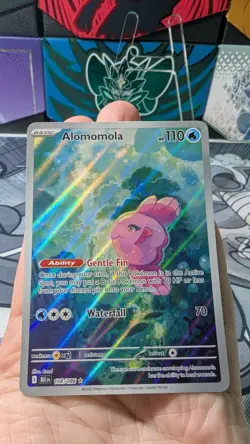 Alomomola 108/086 Sv: Black Bolt Illustration Rare Holo NM - Image 4
