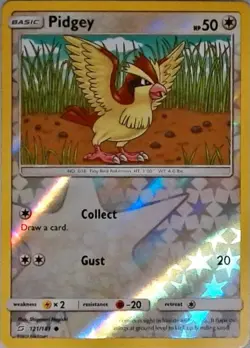 Pokemon | SM - Team Up | Pidgey (121) | 121/181 | NM Reverse Holo - Image 1