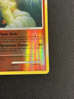 Ninetales Reverse Holo Platinum 36/127 Rare English 2009 90 HP Pokemon TCG LP+ - Image 4