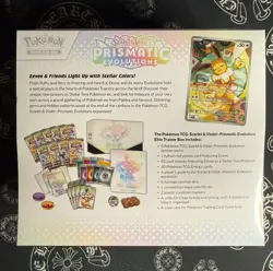 Pokemon TCG Prismatic Evolutions Elite Trainer Box ETB New Factory Sealed - Image 2