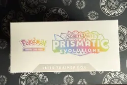 Pokemon TCG Prismatic Evolutions Elite Trainer Box ETB New Factory Sealed - Image 3