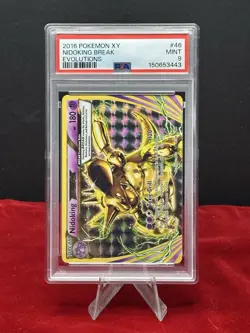 2016 Pokemon XY Evolutions #46/108 Nidoking BREAK - PSA 9 MINT - Image 1
