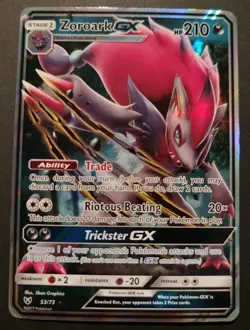 Zoroark GX - 53/73 - Shining Legends - Pokemon - GX Rare - Holo LP - Image 1