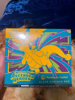 Pokemon Center ETB Ascended Heros Elite Trainer Box factory sealed new - Image 1