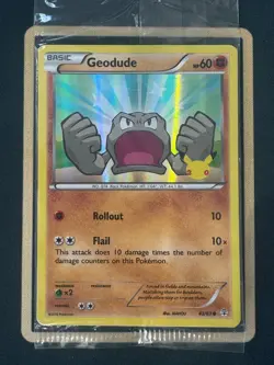 Pokemon TCG - Geodude - 43/83 Generations 20th Anniversary Promo - SEALED - Image 1