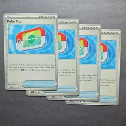 Poke Pad 081/088 Lot of 4 : Perfect Order Pokemon TCG Playset - Image 1