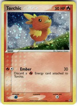 Torchic (EX Deck Tin) 017 Holo Promo Nintendo Promos Pokemon Moderately Played - Image 1