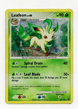 Leafeon (DP Majestic Dawn) 24 Deck Exclusives - Pokemon HP (Holo Rare) - Image 1