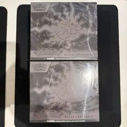 2x Pitch Black Pokemon Center ETB Elite Trainer Box SEALED NO RIPS IN HAND ✅ - Image 1