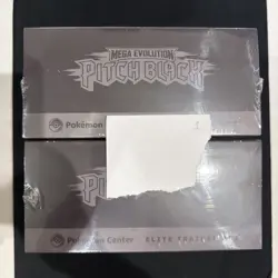2x Pitch Black Pokemon Center ETB Elite Trainer Box SEALED NO RIPS IN HAND ✅ - Image 2