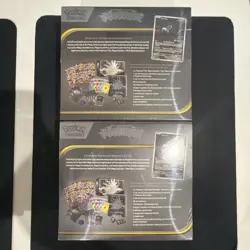 2x Pitch Black Pokemon Center ETB Elite Trainer Box SEALED NO RIPS IN HAND ✅ - Image 4