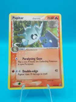 Pupitar (Delta Species) 51/113 Delta Species Pokemon TCG Regular Lightly Played - Image 1