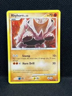 Pokemon Tcg Rhyhorn 122/147 Supreme Victors Non Holo - Image 1