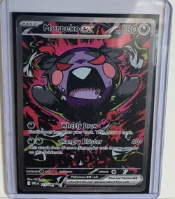 Morpeko EX TCG ME Pitch Black 117/084 SIR - Image 1