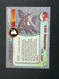 HAUNTER #93 Pokemon Card TCG Topps TV Animation - Image 2