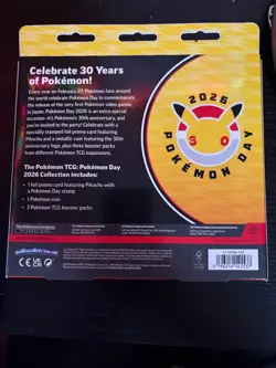 Pokemon TCG: Pokemon Day 2026 Collection 30th Anniversary Sealed - Image 2
