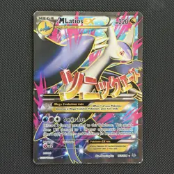 Pokemon TCG M Latios EX 102/108 Roaring Skies Full Art Holo Ultra Rare - Image 1
