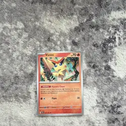 Pokemon TCG Victini SV08 021/191 Basic 70 HP Flare 30 Regular Card - Image 1