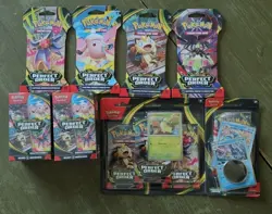 Pokemon Perfect Order sealed Lot 2x Booster Bundles, Sleeved Art set + Blisters! - Image 1