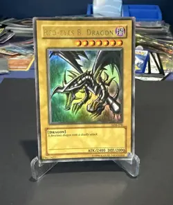 Red-Eyes B. Dragon LOB-070 Yu-Gi-Oh – Legend of Blue Eyes – Vintage Holo - Image 1