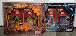 One Piece TCG: Illustration Box Vol. 5 & Vol. 6 SET New/Sealed - Image 1
