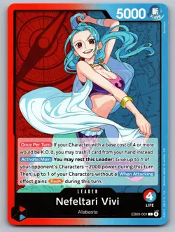 Nefeltari Vivi (001) EB03-001 Extra Booster: One Piece Heroines Edition NM - Image 1