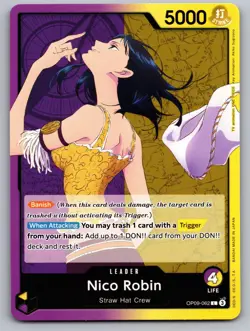 Nico Robin (062) OP09-062 Leader Emperors in the New World One Piece Near Mint - Image 1