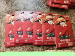 One Piece TCG - 17x Sealed Booster Packs Of OP-13 Carrying On His Will- English - Image 3