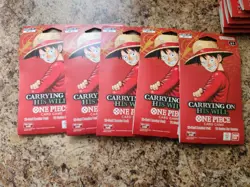 One Piece TCG - 17x Sealed Booster Packs Of OP-13 Carrying On His Will- English - Image 4