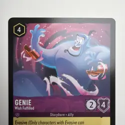 Genie - Wish Fulfilled - Azurite Sea - Disney Lorcana TCG 53/204 Rare NM - Image 3