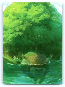 Forest Art Card 54 Art Series Avatar The Last Airbender Magic: The Gathering NM - Image 1
