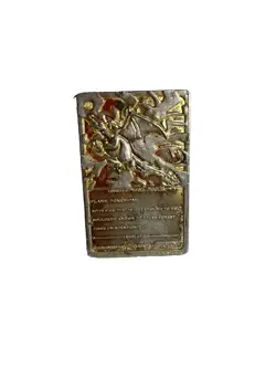 1999 Charizard Pokemon Trading Card 24K Gold Plated, Limited Edition Burger King - Image 2