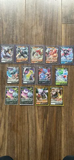 13 Pokemon V Cards Bundle – Ultra Rare Holo Collection Job Lot - Image 1