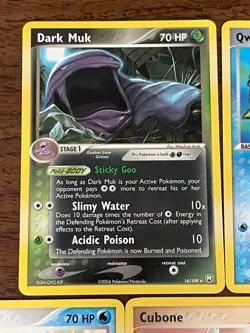 Pokemon TCG EX Team Rocket Returns 17 Card Lot - LP-NM Dark Muk Arbok Wobbuffet - Image 2